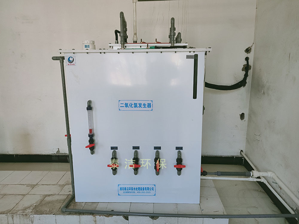 長治市路州區(qū)煤礦供水一廠，二廠采用我司電解次氯酸鈉發(fā)生器處理自來水